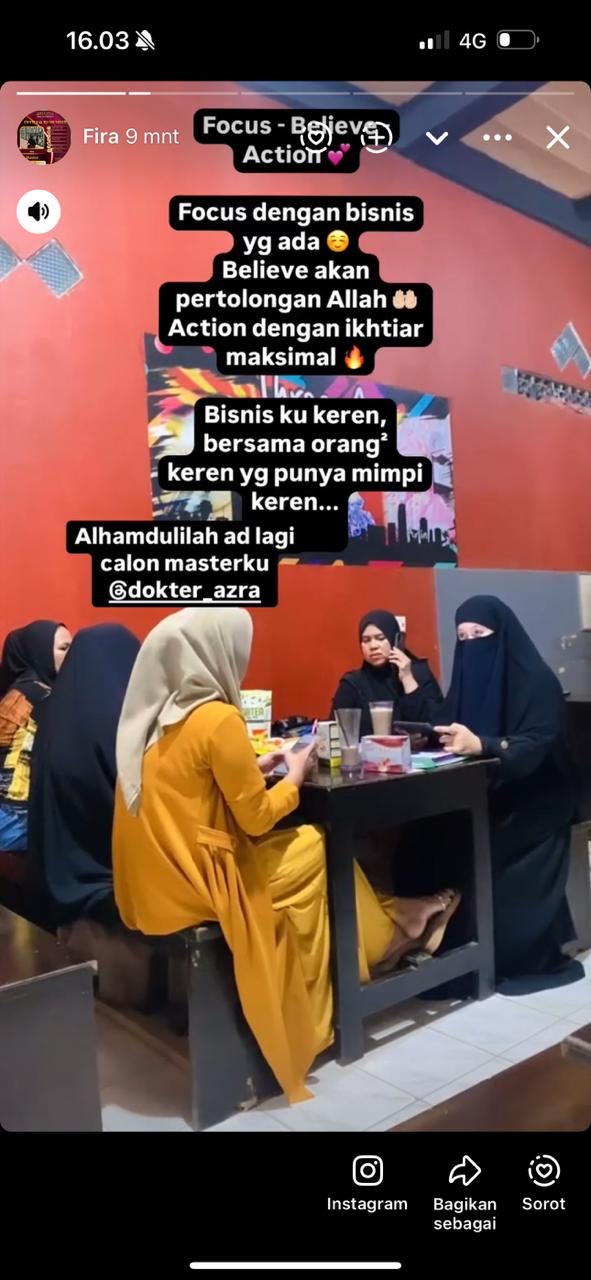 Pencapaian dan reward Fira Store